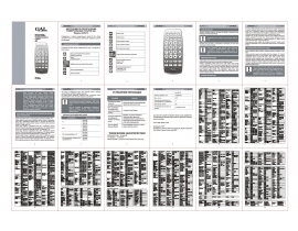 Инструкция пульты Gal LM-RC13
