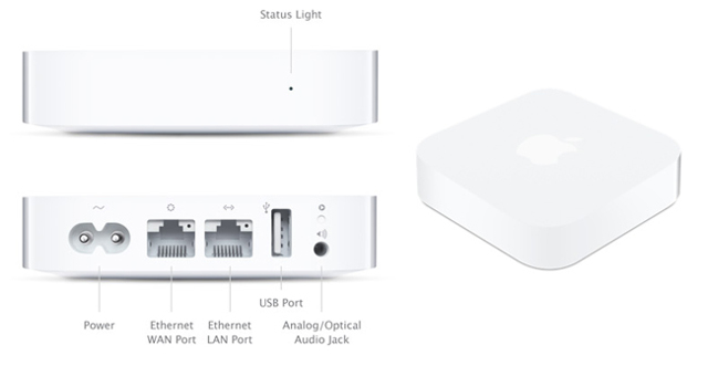 Как настроить роутер airport express 